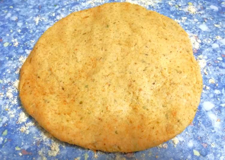 Masa de pizza integral con cerveza en panificadora