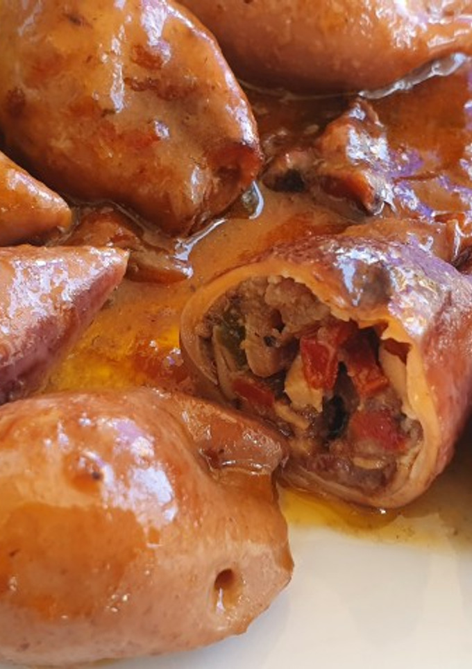 Una foto de Chipirones rellenos