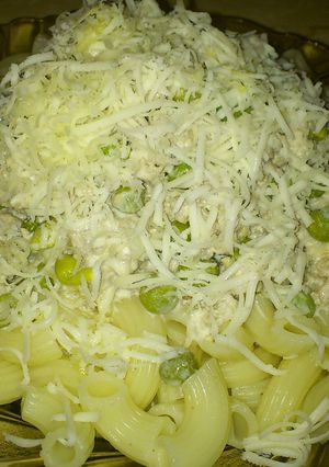 Tejszínes-húsos penne recept fotója