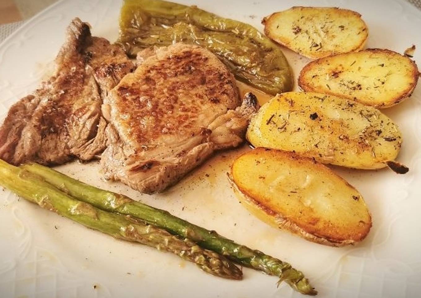 "Filete de Pobre" o Aguja de Ternera a la plancha