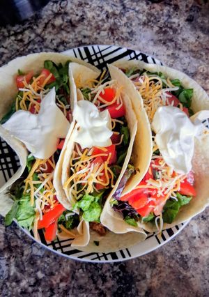A picture of Taco Night.