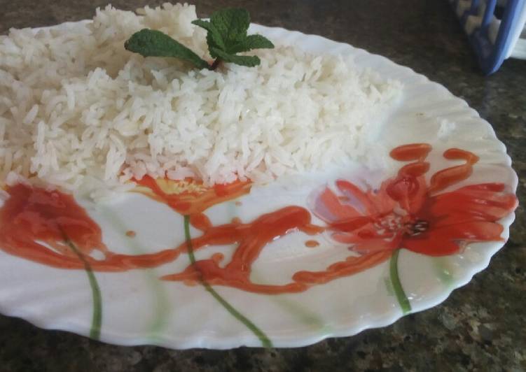 Recipe of Quick White rice