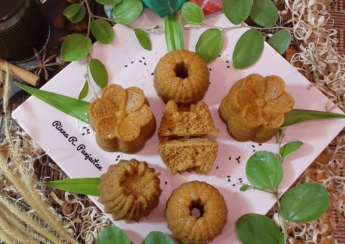 Bolu Sakura (Apam Gula Hangus)