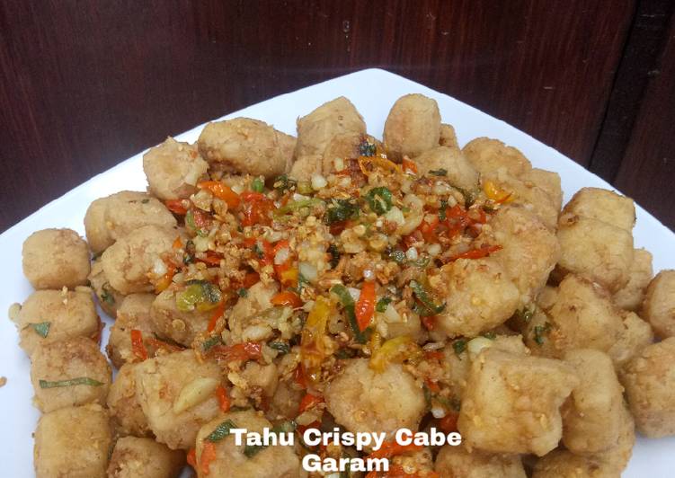 Tahu Crispy Cabe Garam