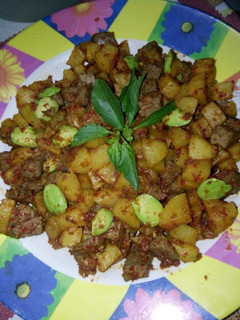 Foto resep Sambal Goreng Kentang Pete