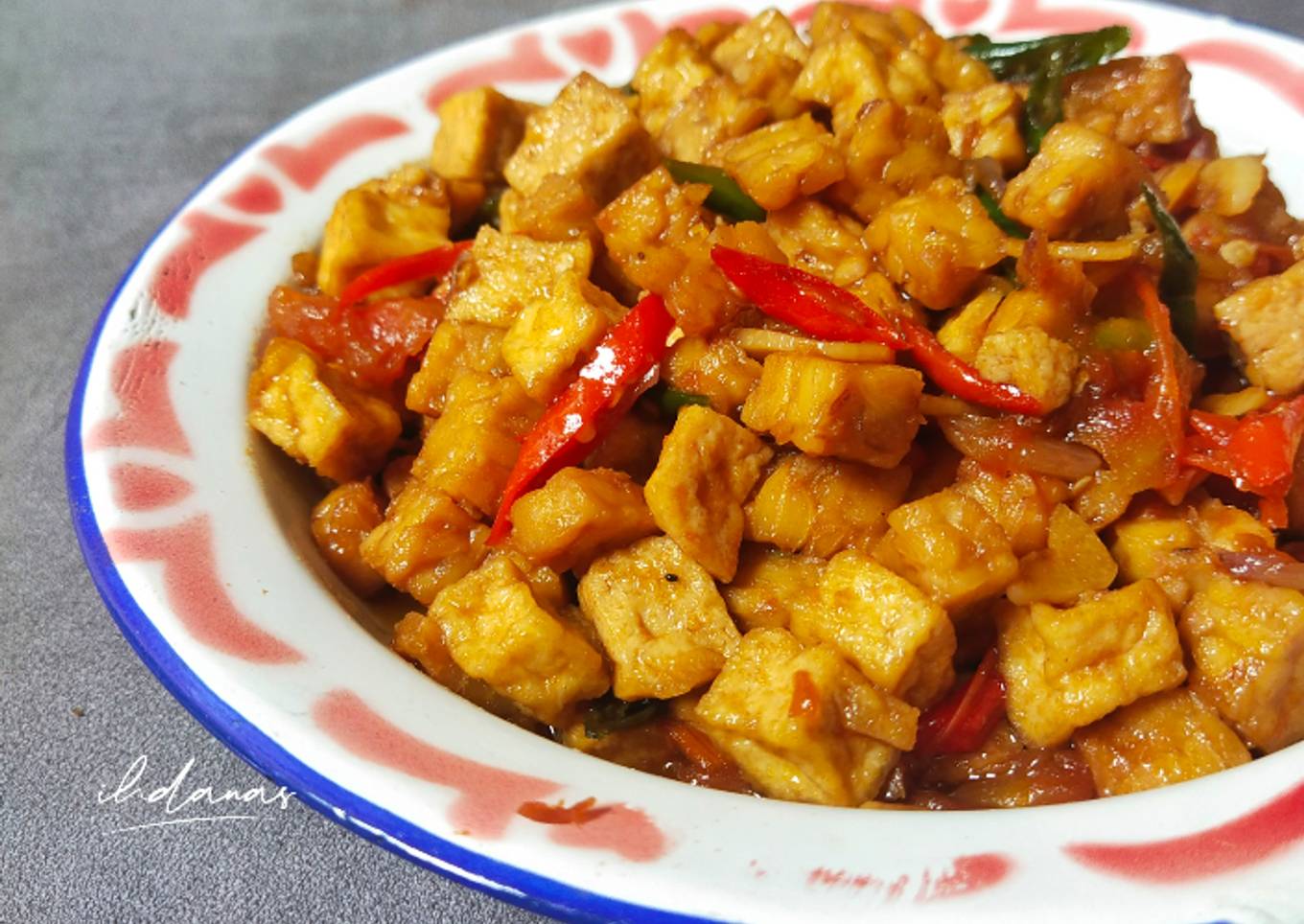 Oseng-oseng Tempe dan Tahu