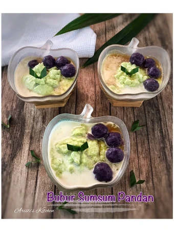 Langkah Gampang Membuat Resep Bubur Sumsum Pandan Asli dengan Candil Ubi Ungu yang  Bikin Ketagihan Anti Ribet, Lezat Sekali