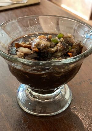 Una foto de Curiles, receta hondureña