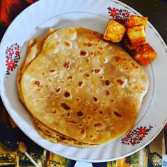 A picture of Paneer paratha.