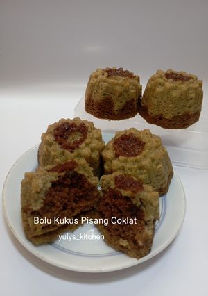 Foto resep Bolu Kukus pisang Coklat