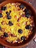 Baked Rice with Pork, Onion Blood Sausage, and Chorizo