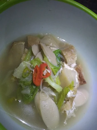 Cara Gampang Membuat Resep Cah Sawi kuah pentol sosis tanpa minyak yang Bisa Manjain Lidah Anti Ribet, Mantap