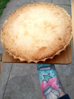 Una foto de Tarta de Coco y Dulce de Leche