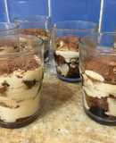 Tiramisú fácil en vaso