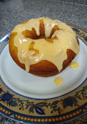 Una foto de Budín de mandarina