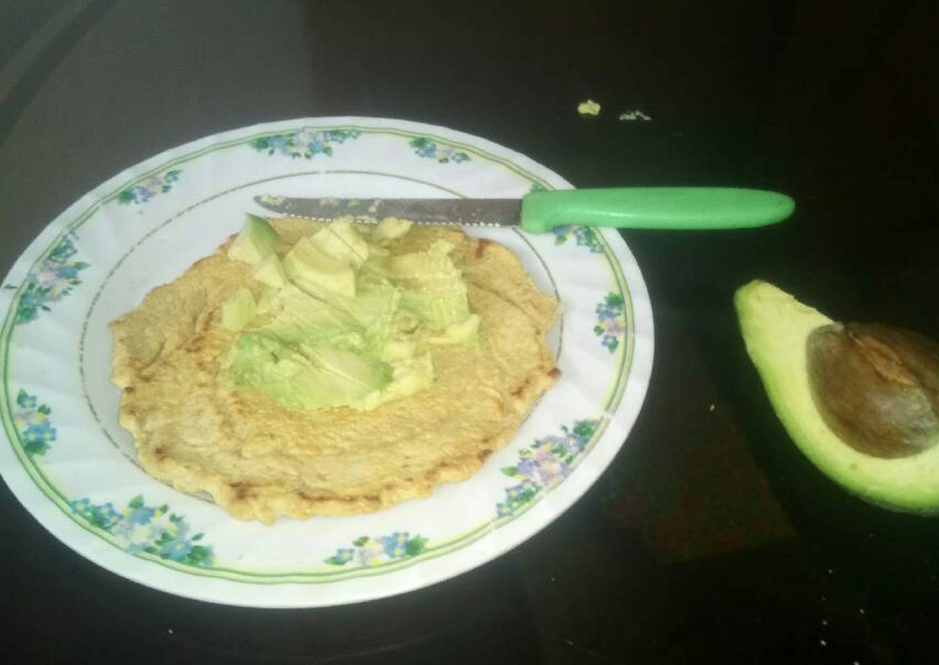 Tortilla avena reemplazo del pan