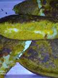 Torta integral de kabutiá con queso y aceitunas