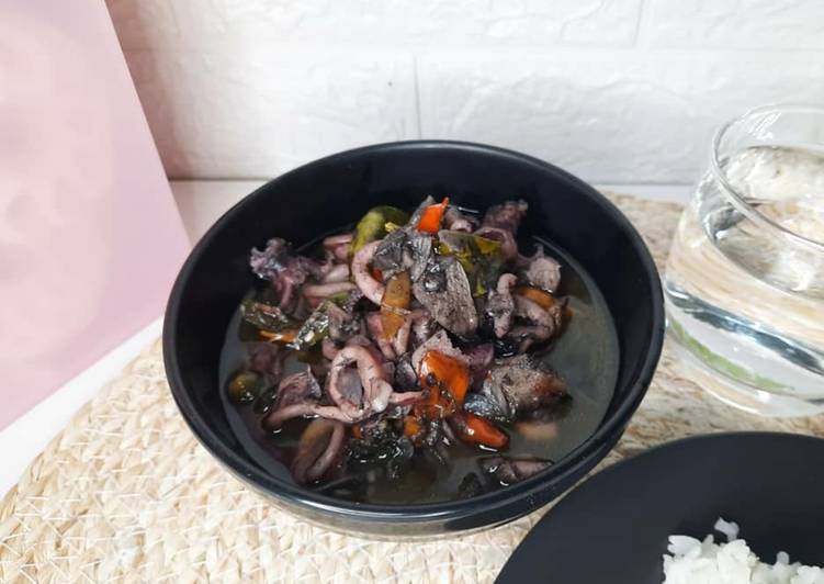 Resep Cumi Tinta Hitam Enak dan Gurih, Bikin Ngiler