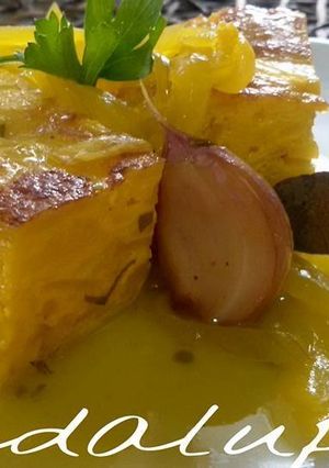 Foto principal de Tortilla en guiso de escabeche en GME, GMF y tradicional