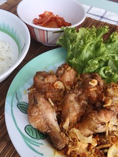 รูปของ ปีกไก่บนทอดยามะจัง