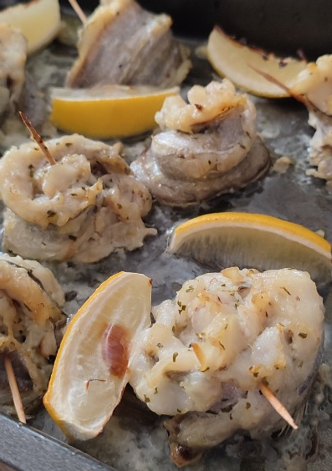 Una foto de Bacaladilla al horno