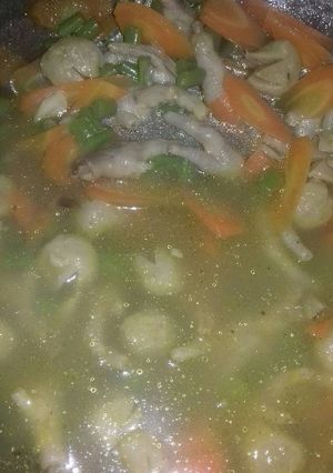 Foto resep Soup ceker ayam