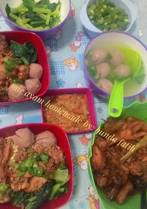 Foto resep Mie ayam sederhana