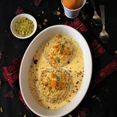 Stuffed Bread Rasmalai A picture of Stuffed Bread Rasmalai.