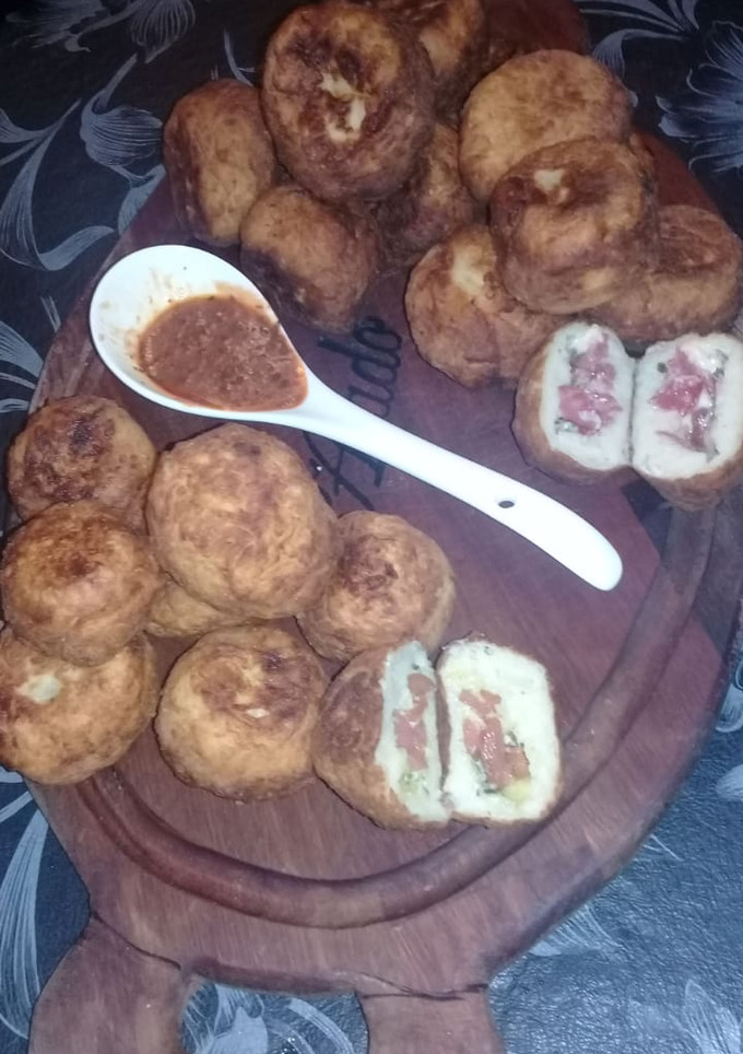 Una foto de Bombas de papas