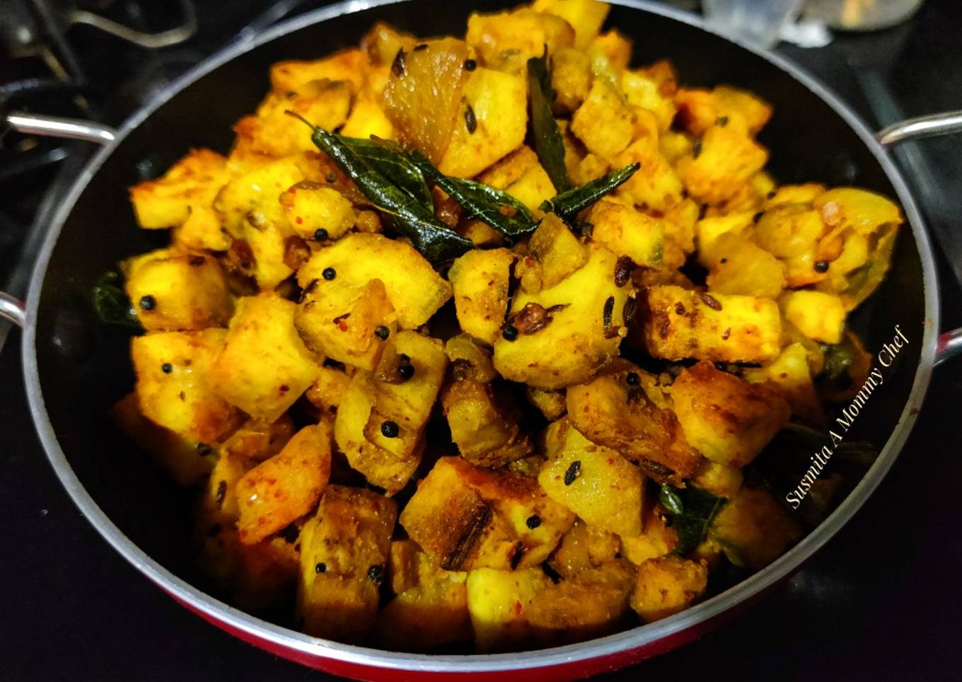 Raw banana fry