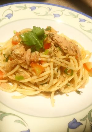 Foto resep Aglio Olio Tunaregano