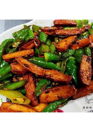 青龍炒豆乾 的食譜成品照片