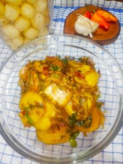 Foto resep Jengkol teri cabai hijau ijo#MmAnna2022🌶️🫑🧄