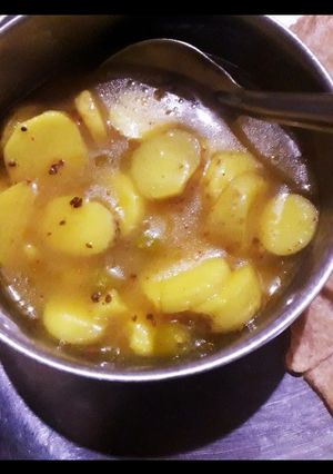 A picture of Arabi ki sabji.