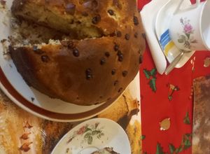 Una foto de Panettone con Chispas de Chocolate