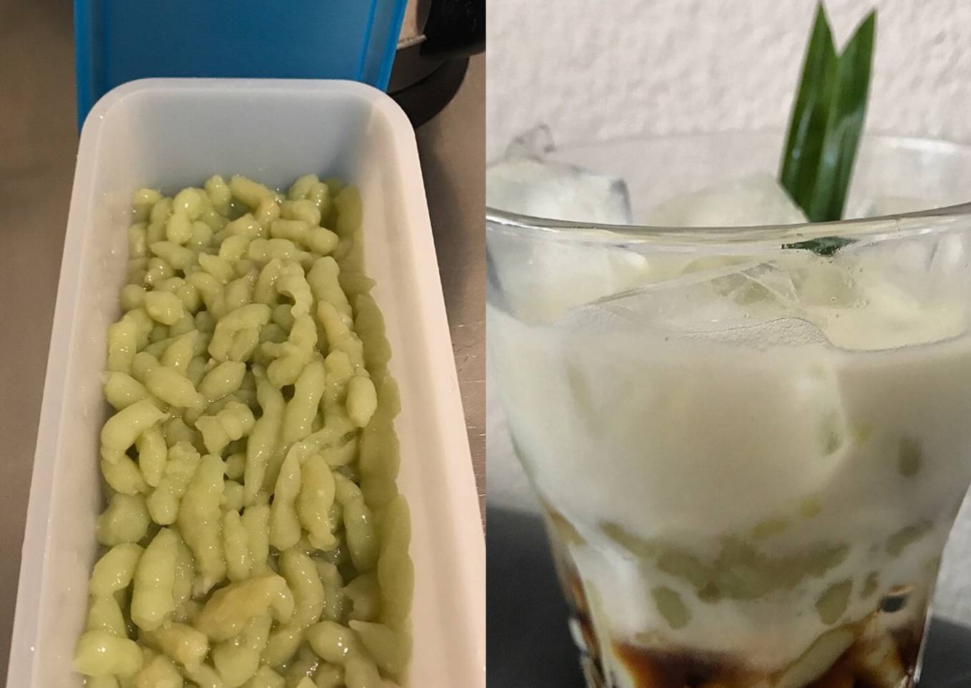 Cendol / Dawet tepung sagu home made