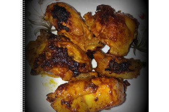 Anti Ribet, Bikin Ayam Panggang Bumbu Kuning Teflon Kekinian