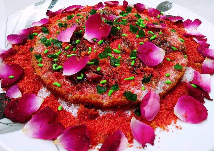 Recipe of Super Quick Water chestnuts cake (vrat ke leye)