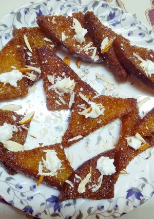 A picture of Saahi toast.