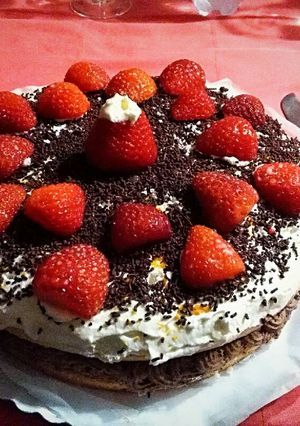 Una foto de Tarta a las dos trufas