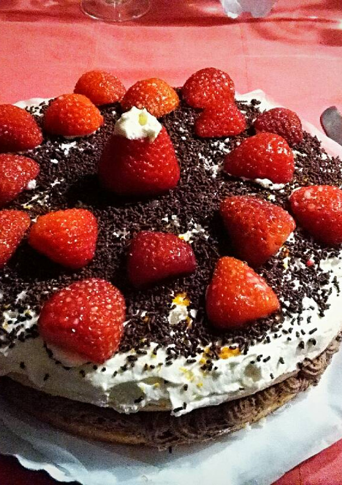 Una foto de Tarta a las dos trufas