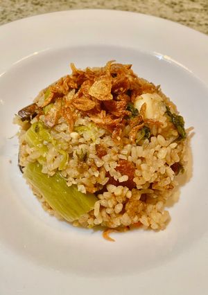 Foto resep Nasi sawi pahit (kua chai peng)