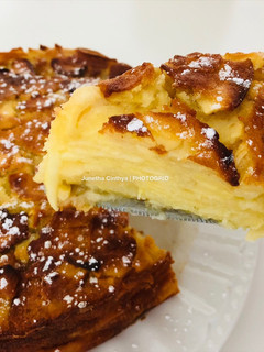 Foto resep Gateau aux pommes (apple cake)