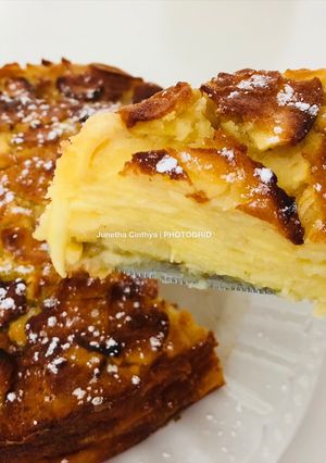 Foto resep Gateau aux pommes (apple cake)