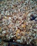 Barritas de cereales y miel