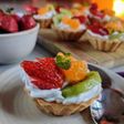 Fresh fruit tarts