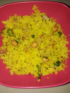 A picture of Kanda Poha.