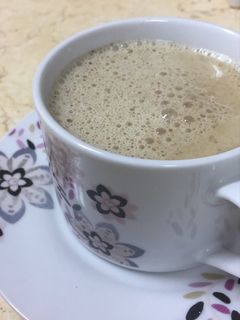 صورة لوصفة قهوة تركيه ذهبيه☕️