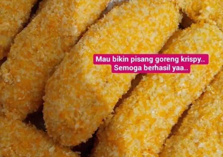Cara termudah untuk Campuran Untuk Mencoba Di RumahPisang Goreng Krispy