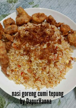 Foto resep Nasi goreng cumi tepung